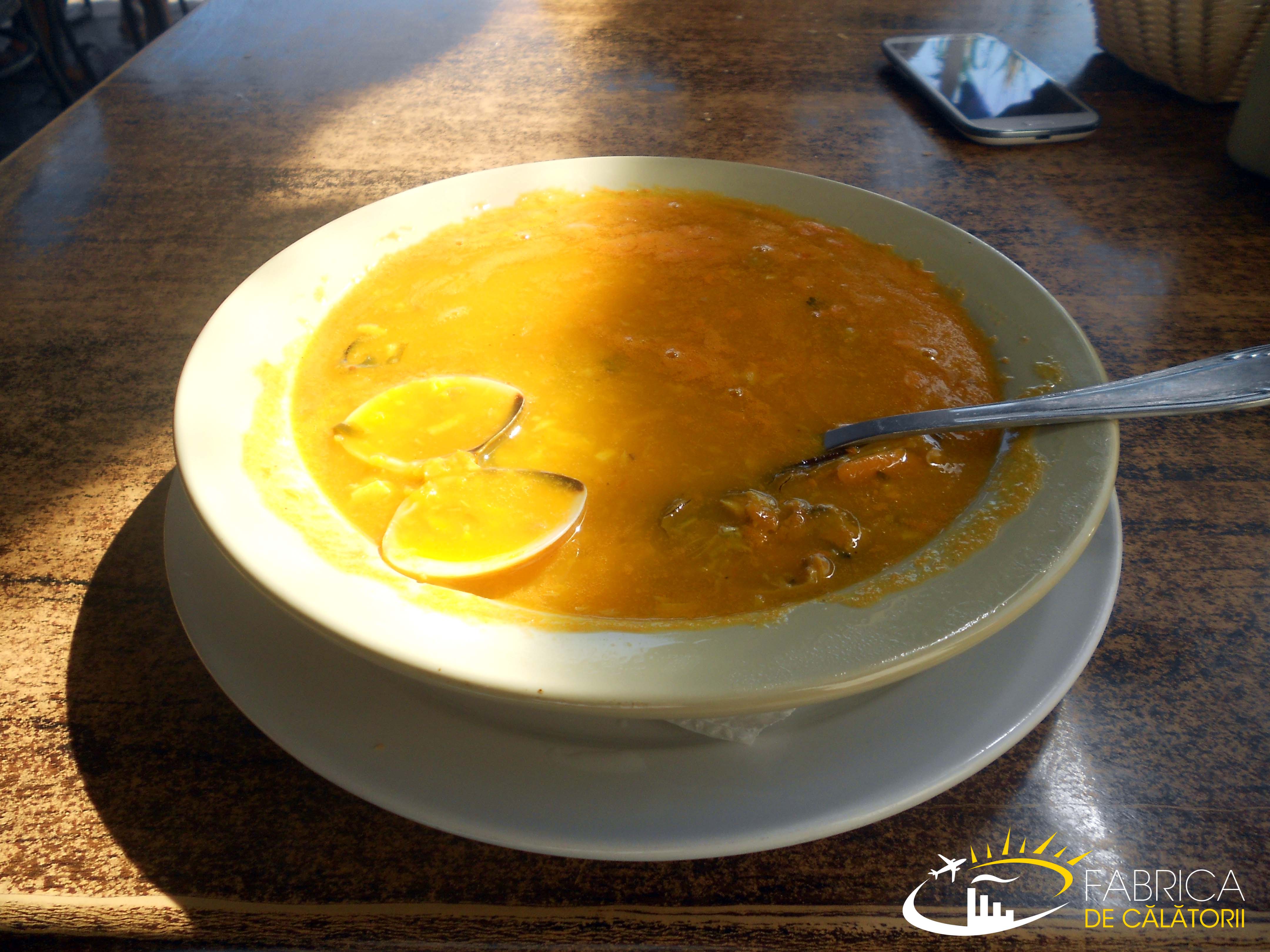 Supa de peste - Restaurant Pescado Tino, Puerto del Rosario